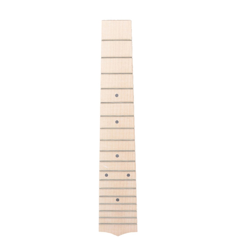 Fretboard Fretboard Neck Maple Wood 18 Frets For Ukulele Electric Guitar