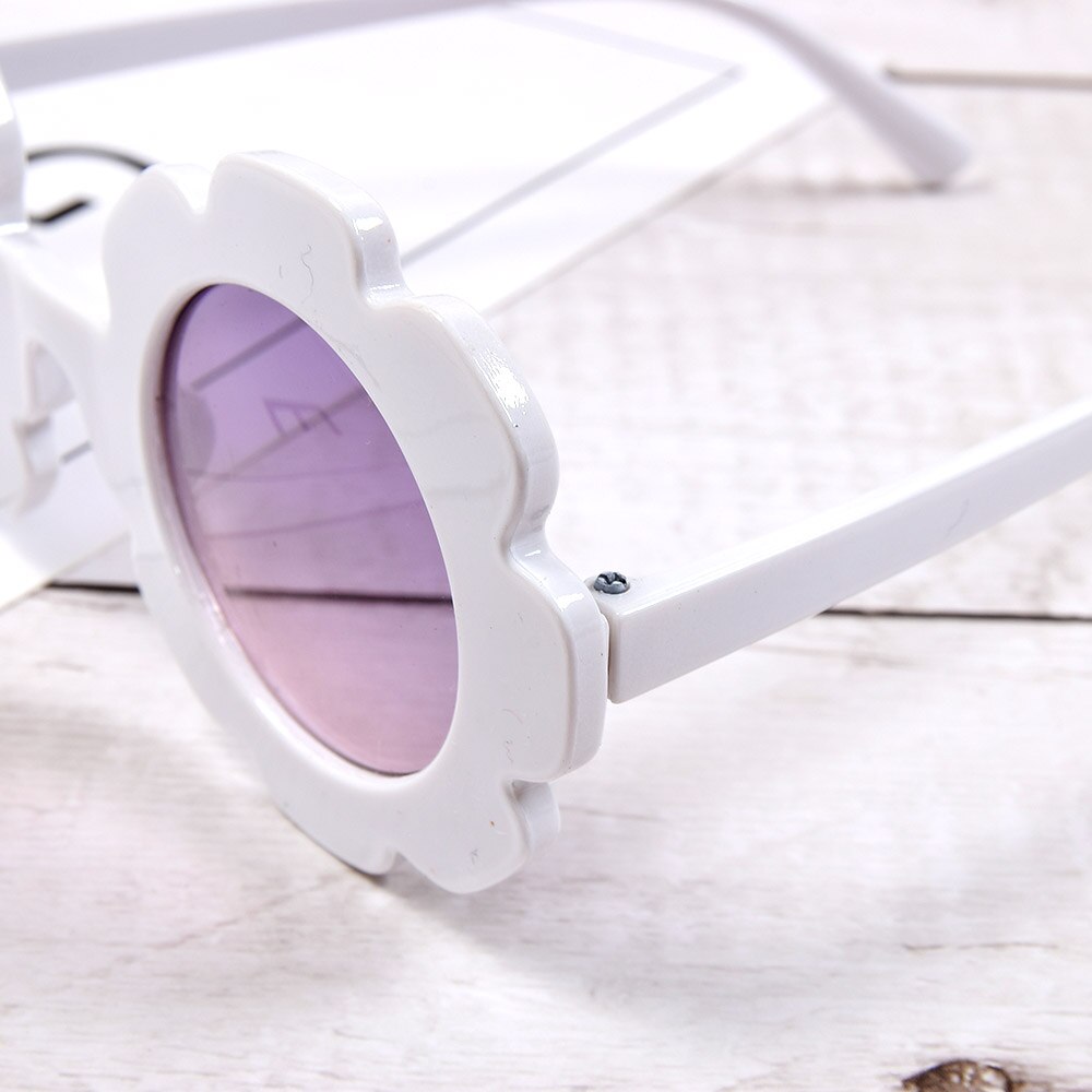 1Pc Vintage Kids Zonnebril Baby Zonnebril Ronde Bloem Gafas Baby Kinderen UV400 Sport Zonnebril Meisjes Jongens Oculos De Sol