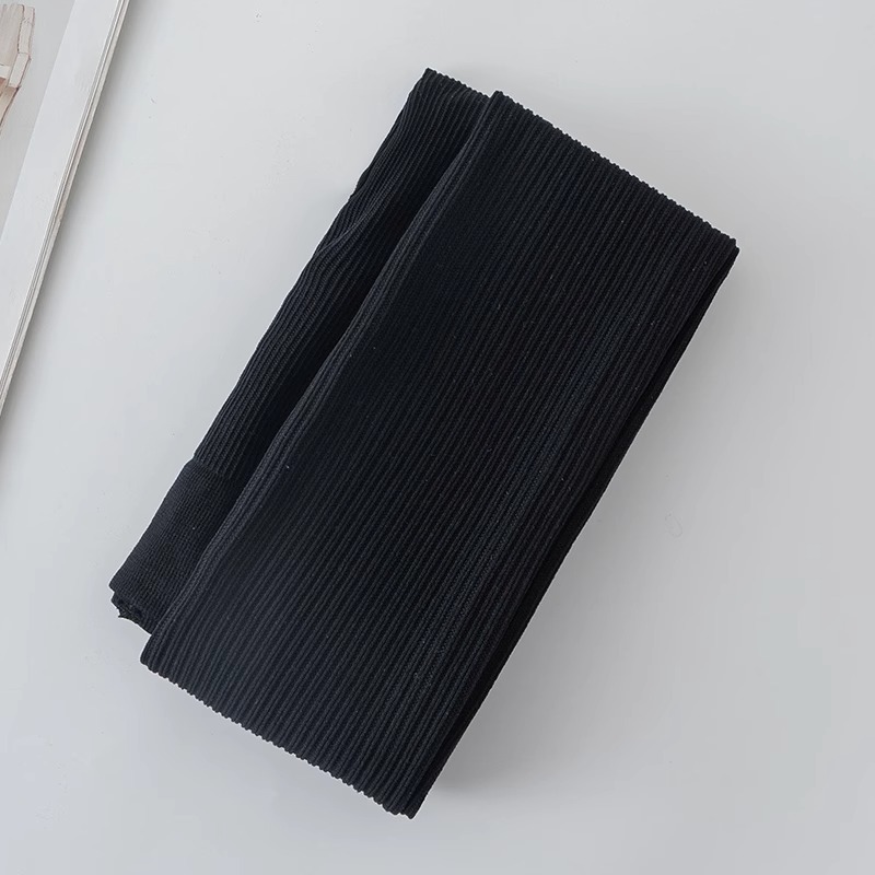 Moda outono delicado listras verticais mulheres meia-calça estiramento emagrecimento moldar lolita hottie sexy collants atacado: Preto