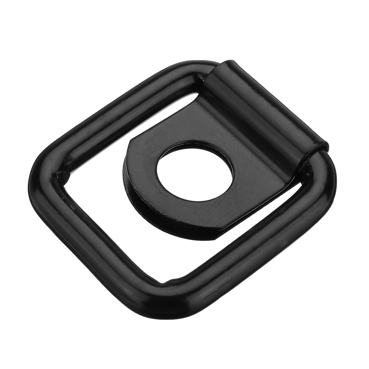 6Pcs/set Black Tie-down D-rings Cargo For Jeep-Wrangler Trunk & Cargo Net Cover Metal with black Anti-rust coating