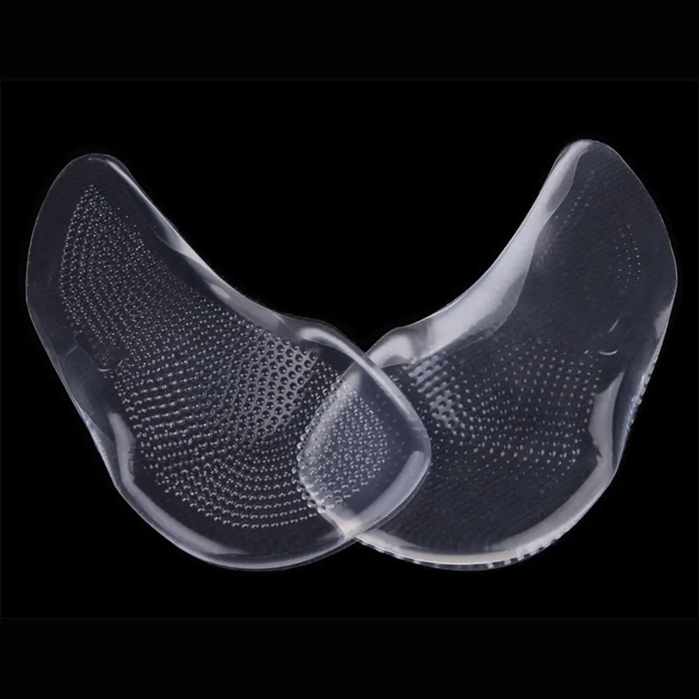 Almohadilla de soporte de arco de GEL 3/4 para tacones altos, plantillas ortopédicas para pies planos, Corrector para zapatos, cuidado de los pies de mujer, 2 uds.