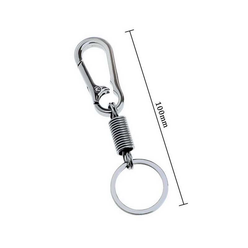 Simple Strong Metal Carabiner Clip Keyring Keychain Chain Holder Organizer Climbing Hook Key Chain Rings Perfect