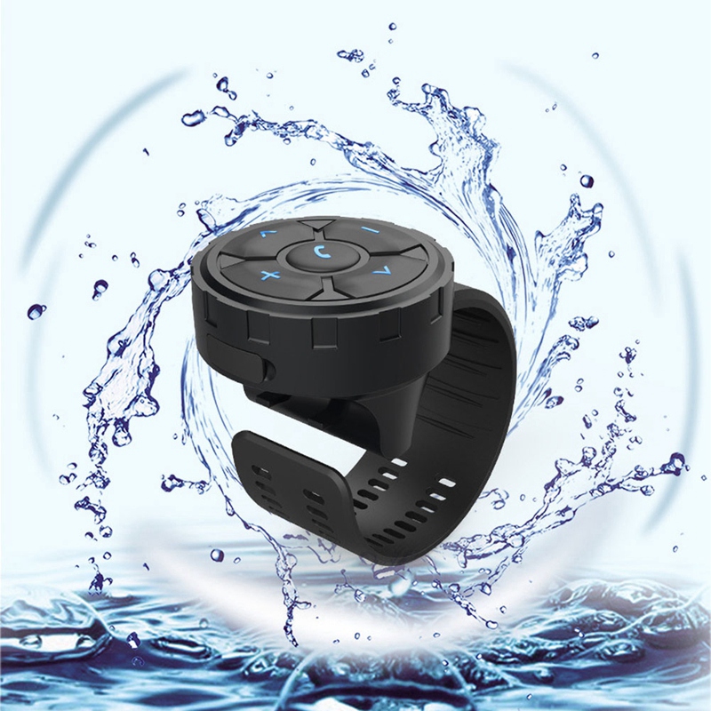 Robot Wireless Bluetooth Remote Button Universal Motorcycle/Bike Handlebar Media Controller Car Steering Wheel Control