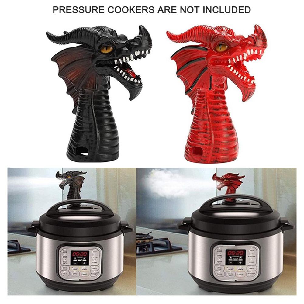 Tubo de escape de Dragon para olla instantánea, accesorio de liberación de vapor con respiración de fuego, desviador de vapor a presión, suministros de cocina