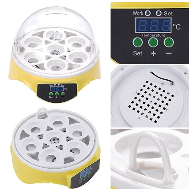 Incubadora de huevos de pato automática, herramienta electrónica de incubación de 110V/220V, para palomas, codorniz, ganso y aves