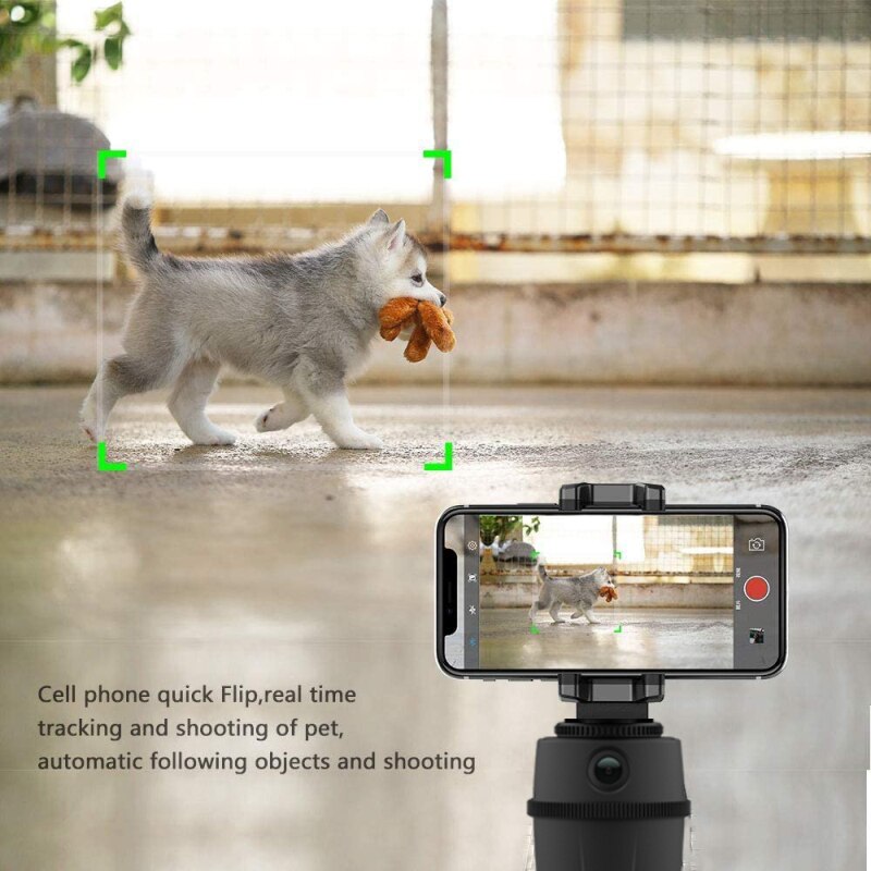 720P Ordinateur HD Caméra Webcam IA Suivi Du Visage 270 ° Tournante Intelligente PTZ Objet Personnel Suivi Caméra Robot Selfie Bâtons