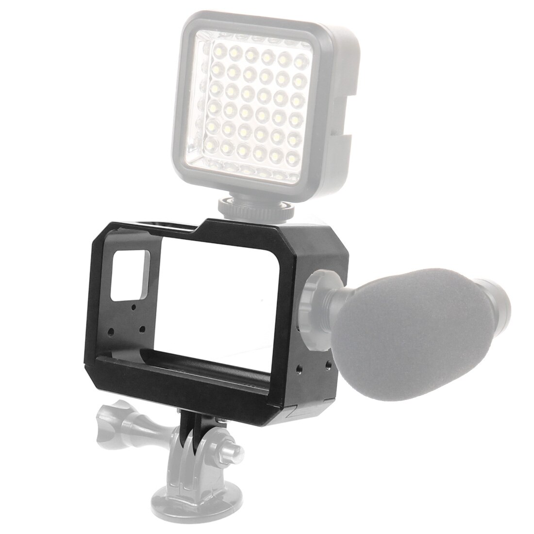 Voor Insta360 Een R 360 Panoramisch Metalen Camera Kooi Frame/Microfoon Adapter Kit Type-C Tot 3.5Mm converter/Handvat Grip Stick