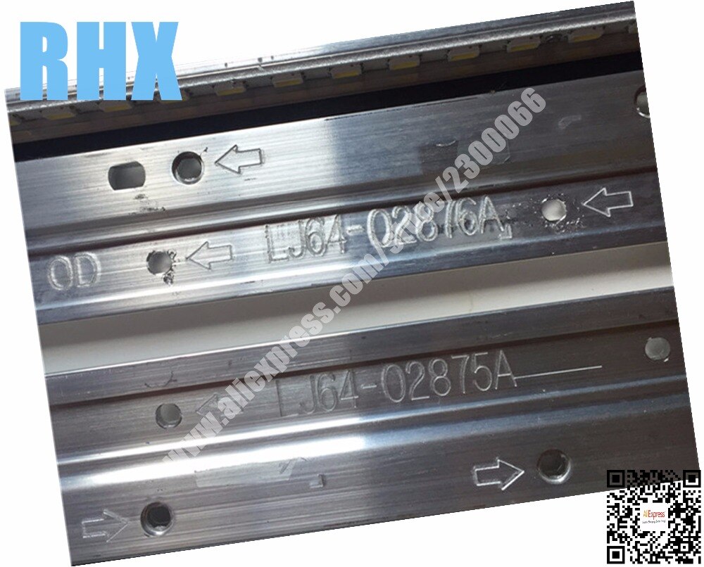 2piece/lot KDL-55EX720 LCD TV LED backlight 55inch-0D2E-60 S1G2-550SM0-R1 LJ64-02875A LJ64-02876A LTY550HJ03 1piece=60LED 619MM