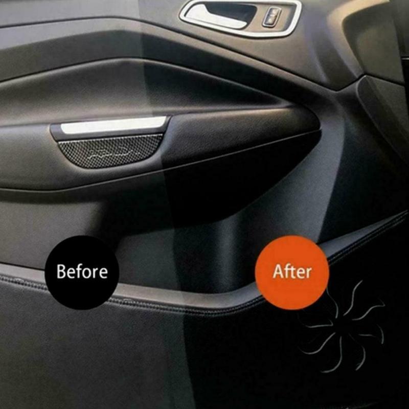 30ml Plastic Parts Retreading Agent Wax Instrument Panel Auto Interior Plastic Renovated Coating Car Light Cleaner Maintenance