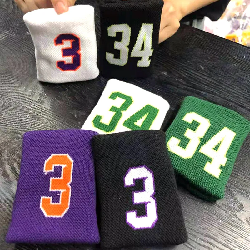 Muñequeras deportivas profesionales para baloncesto, banda para el sudor para Fitness, soporte para muñeca, envolturas para bádminton, tenis, banda de mano de algodón, 1 ud.