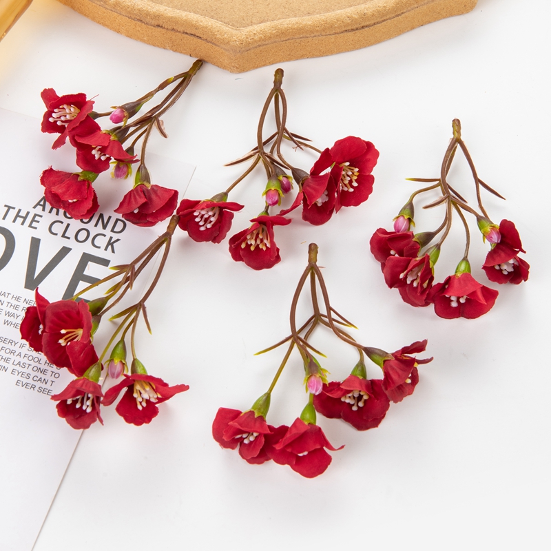 Künstliche Blumen Diy Festival Dekoration Kränze Heimat Zimmer Hochzeitsstrauß Diy Scrapbooking Brautaccessoires Ausverkauf Requisiten: S / verrotten