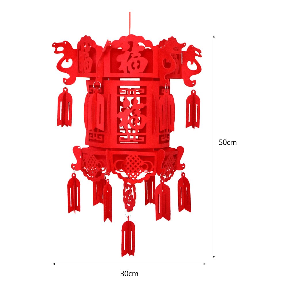 2 uds. Decoraciones con faroles chinas rojas para Año Chino, linterna para eventos de primavera, farol para festivales y celebraciones