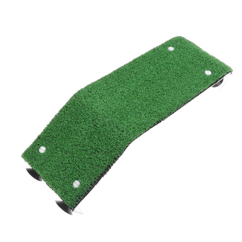 único de simulación de césped para terraza, pecera con forma de tortuga, plataforma de escalada, escalera de césped realista, suministros para mascotas: M