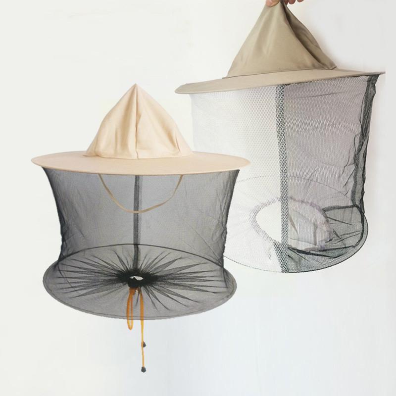 Anti Mosquito Bee Mesh Mask Cap Hat Net Face Outdoor Beekeeping Anti-bee Tool Breathable Beekeeper Protection Equipment C4Z0