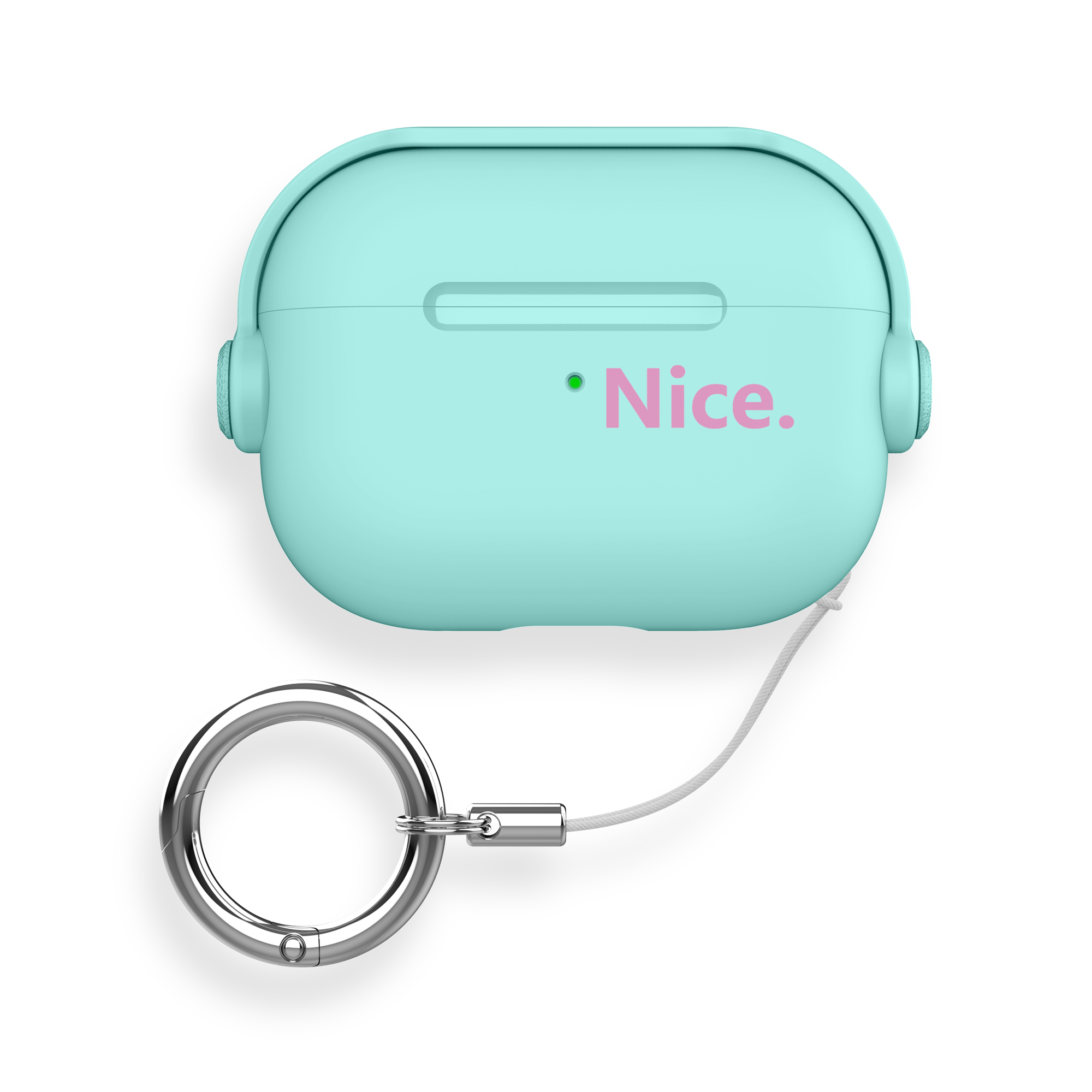 Airpods-fodral för airpods pro 2 enfärgade hörlursfodral för airpods 4 3 2 1 mjukt silikonskydd mot fall: S / Ljusgrå