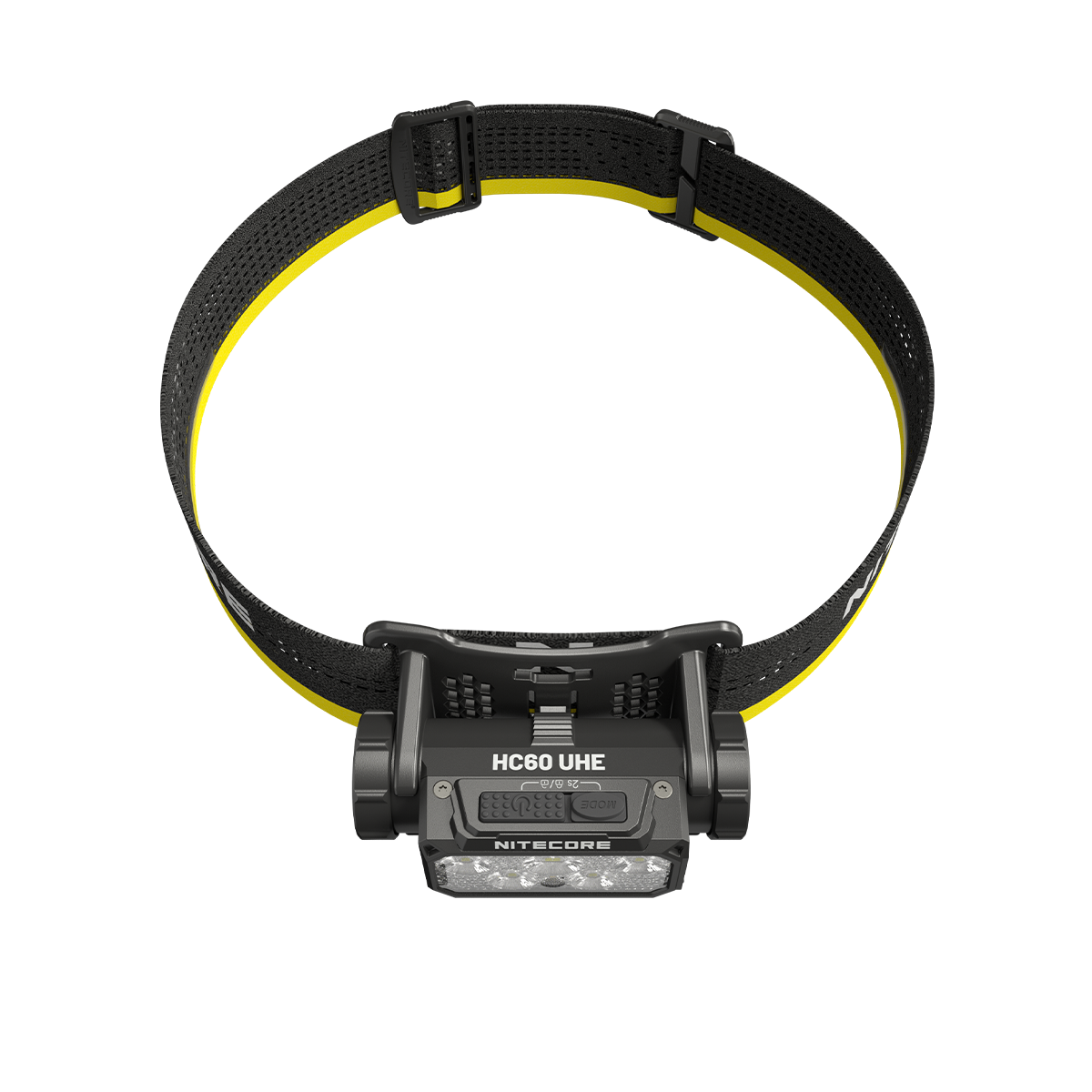 Nitecore  hc60 uhe-lampefrontlykter usb-c oppladbare hvite og røde lys 1600 lumen led-hodelykt med høy ytelse innebygd batteri