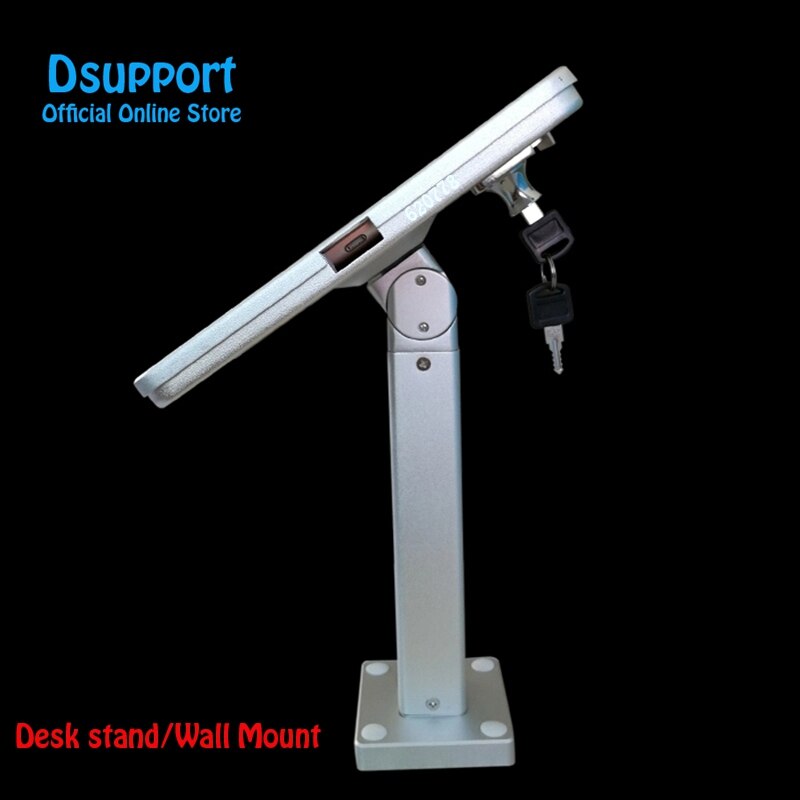 Fit for Ipad 10.2/10.5 pro Desktop &amp; Wall Mount Anti-Theft Case with Security Stand Holder Lock &amp; Rotate Display