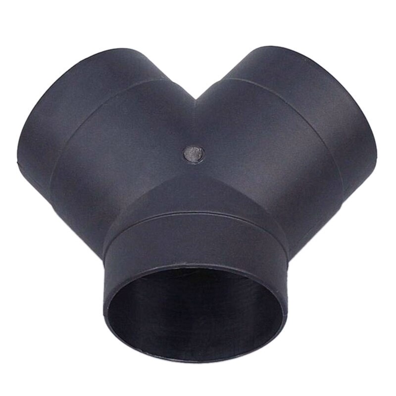 75Mm Plastic Y Piece Air Ducting Outlet Exhaust Pipe Connector for Air Crude Oil Engine-Parking Heater: Default Title