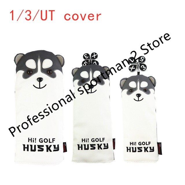 NRC Golf Verein Headcover SchöNe Golf heiser Golf Fahrer Fahrrinne Holz HeadCovers einstellen Karikatur Hammer Putter abdeckung Eisen einstellen: 13UT einstellen