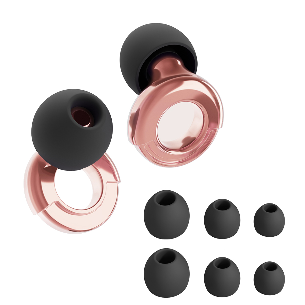 Loop Quiet Ear Plugs for Noise Reduction for Sleeping Silicone Ear Plugs for Swimming Motorbike Noise Filtering Ear Plugs: Orange