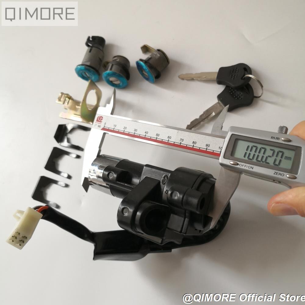 Ignition switch lock key set for Scooter Moped Roketa MC-54 250B Jonway Star 250 300 cc YY250T YY300T