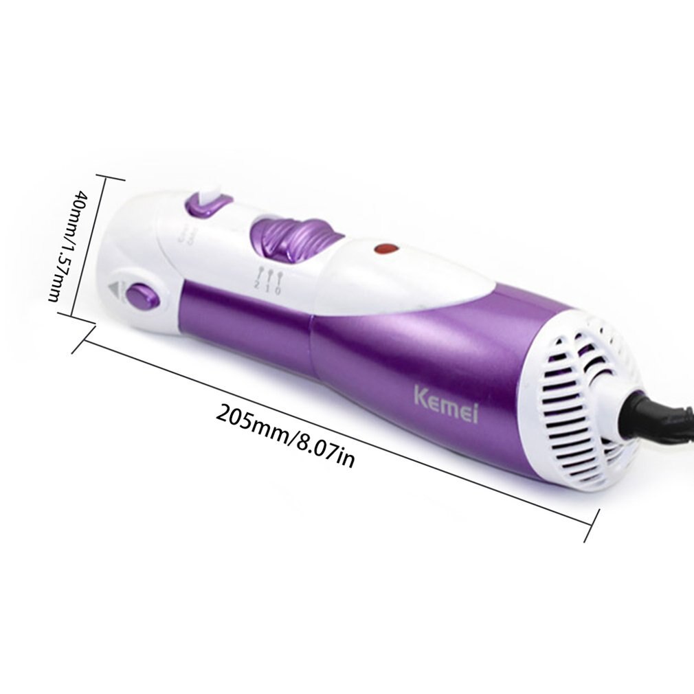 Kemei KM-585 Multifunctionele 7 In 1 Anion Haarverzorging Curler Krultangen Föhn Roll Kam Stijltang Föhn set