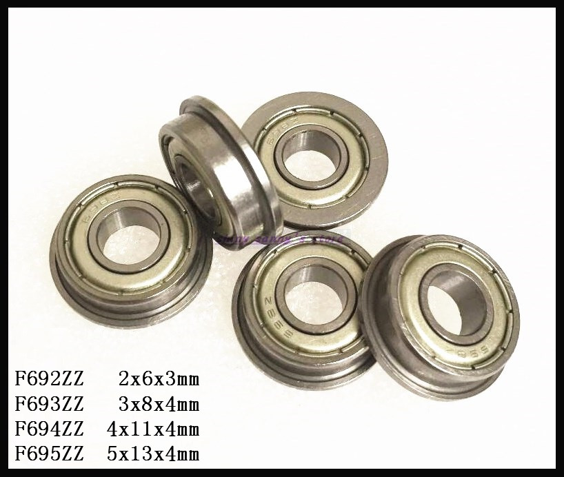 5-8 st/lot  f692zz , f693zz , f694zz , f695zz flänslager spårkullager minikullager märke