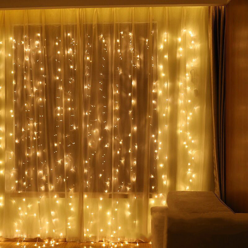 LED Ijspegel Light String Christmas Fairy Lights Garland Outdoor Thuis Voor Bruiloft/Feest/Gordijn/Tuin Decoratie