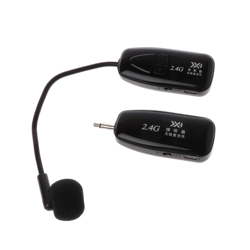 2.4g trådlösa mikrofoner headset megafon radiomikrofon för talhögtalare