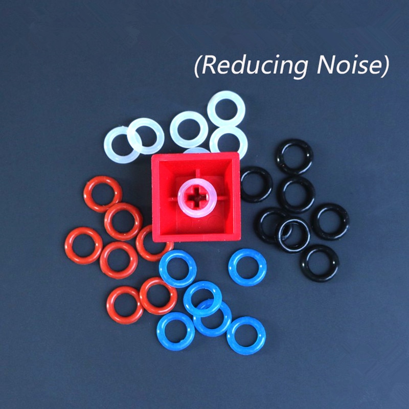 Qty 135 Pieces Rubber O-Ring Dampers dampener keycap Key Switches Mechanical Keyboard CHERRY MX