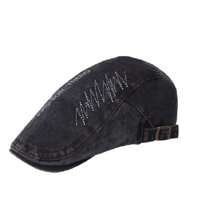 3 farbe Frühjahr Sommer Jeans Baskenmütze Hüte für Männer Frauen Casual Unisex Denim Baskenmütze Kappe Ausgestattet Sonne Cabbie ivy Flache Kappe