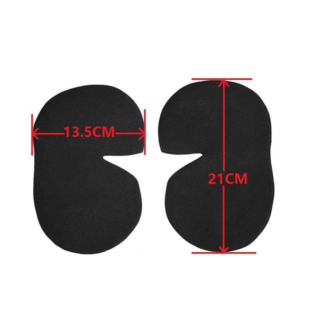 4pcs Motorcycle Knee &amp; Hip Protector Guard Pad Protective Gear Set for Bike Motorbike Jeans Safety (Adults Set)