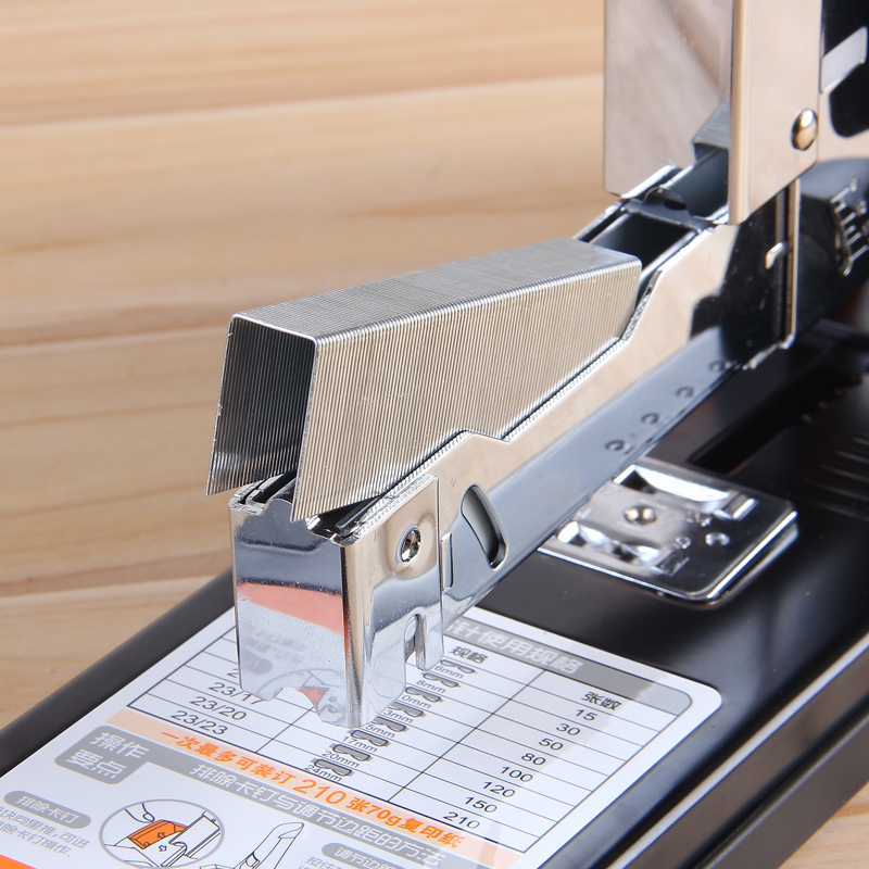 Heavy-Duty Stapler Thickened Labor-saving Stapler Manual Portable Stapler Can Order 210 Pages Of Thick 70g Paper