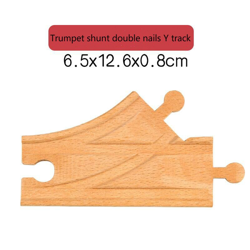 FAI DA TE In Legno Treno Pista Set Fatti A Mano Montare Accessori Competible per Piccolo Treno Pullze Precoce Educativo Giocattoli per I Bambini: 18