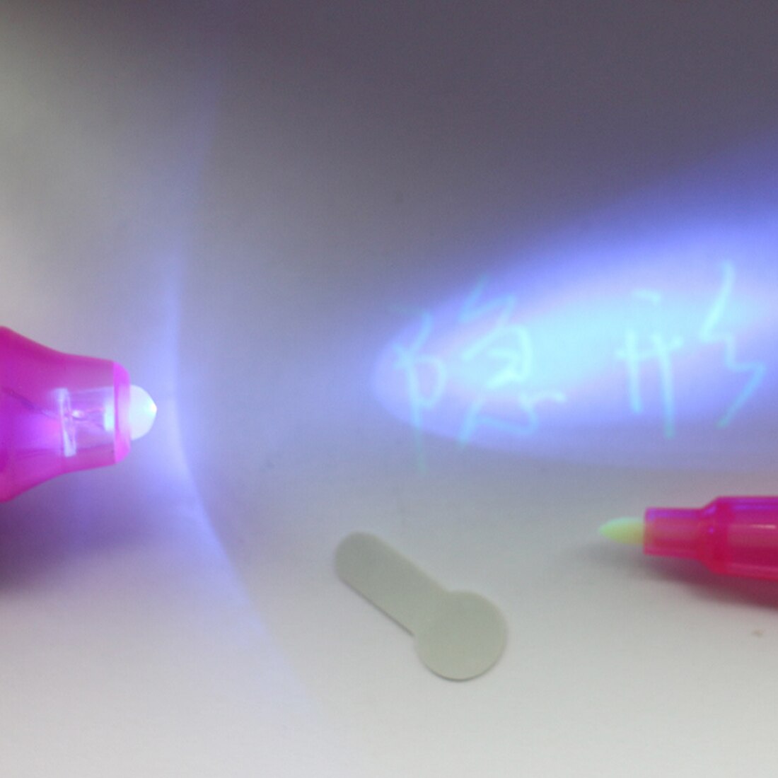 FangNymph Magic 2 en 1 UV lumière noire Combo papeterie marqueur stylo surligneur Invisible encre stylo