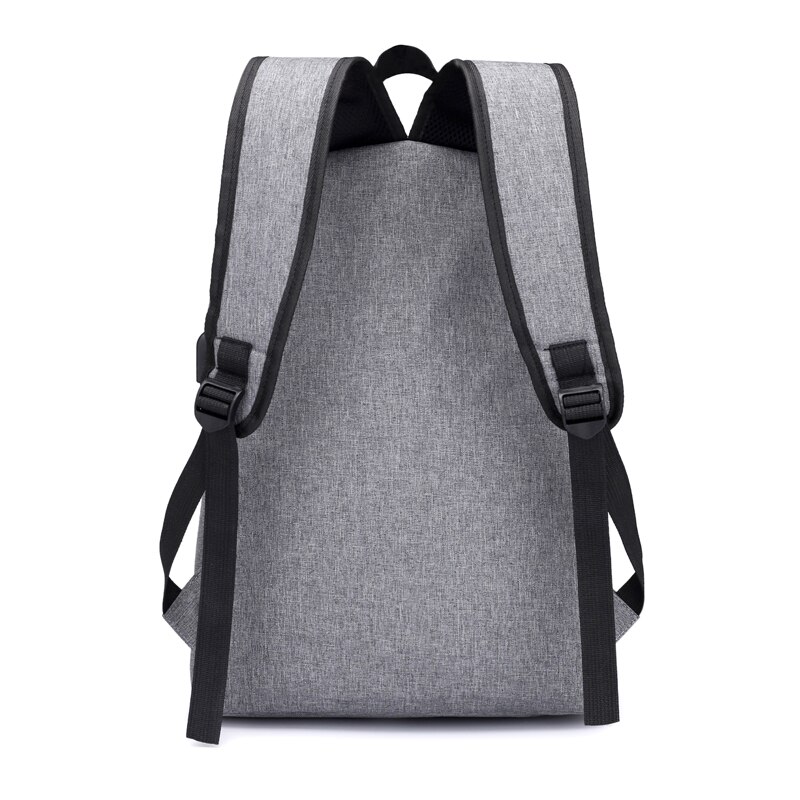Preppy Style USB Charging Students Backpack Oxford Men School Bags Teenager Boys Laptop Bag Travel Large Capacity Backpacks