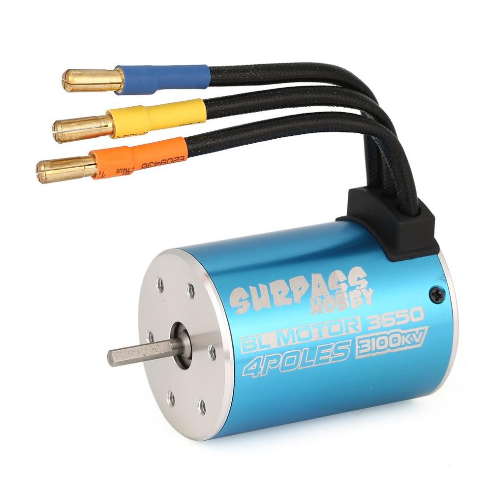 Waterproof 3650 3100KV 3500KV 3900KV 4300KV Brushless Motor for Redcat Traxxas HSP HPI Kyosho 1/8 1/10 RC Car Monster Buggy Truc