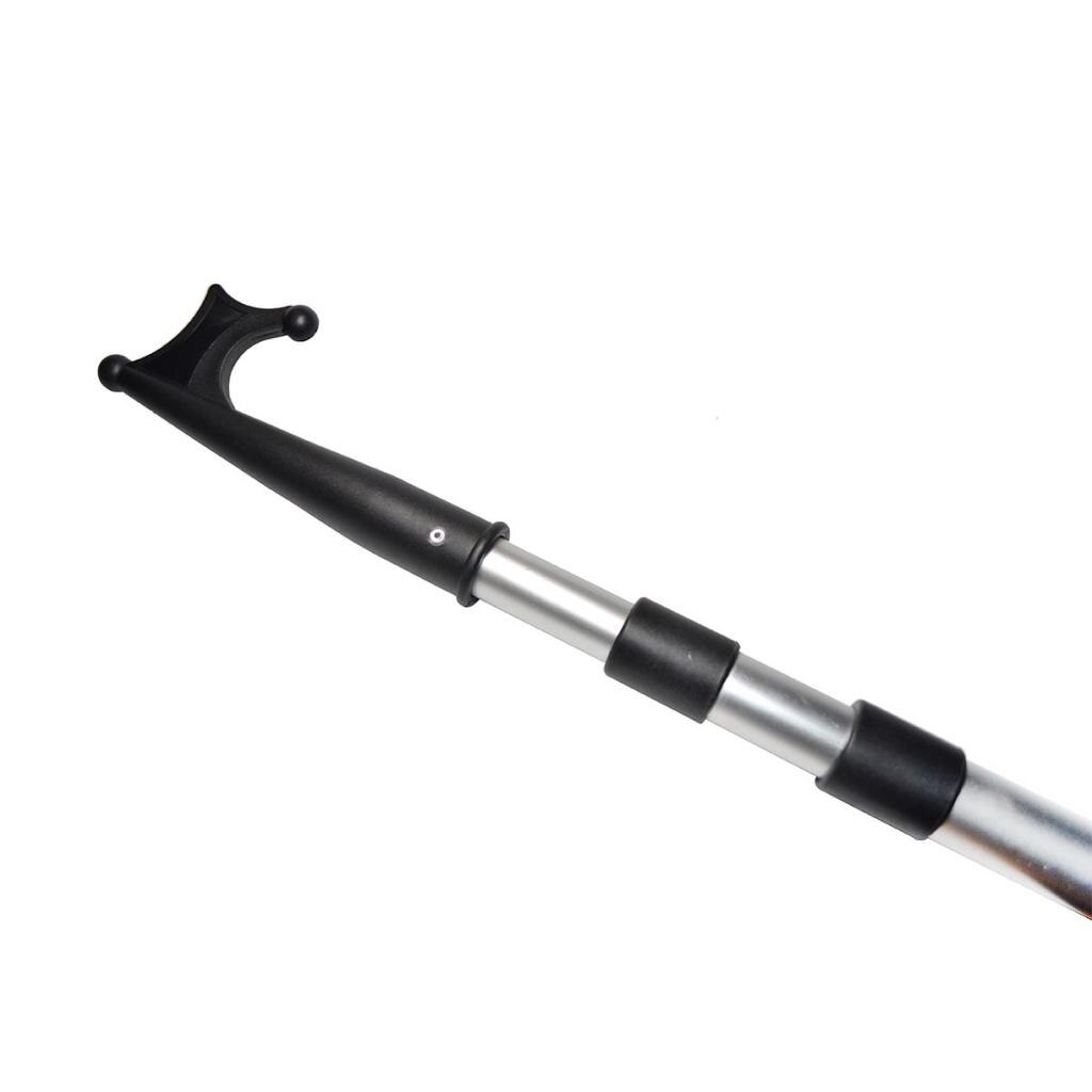 Boat Hook -Telescoping, Floating &amp; Unbreakable - Extends From 42&#39; To 92&#39;