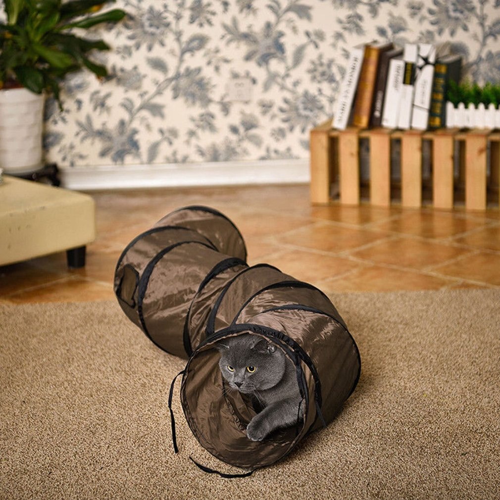Haustier Katze Spielen Tunnel S bilden Faltbare Ebene Tunnel Spielzeug Faltbare Katze Tunnel Katze Spielzeug Bohrer Eimer