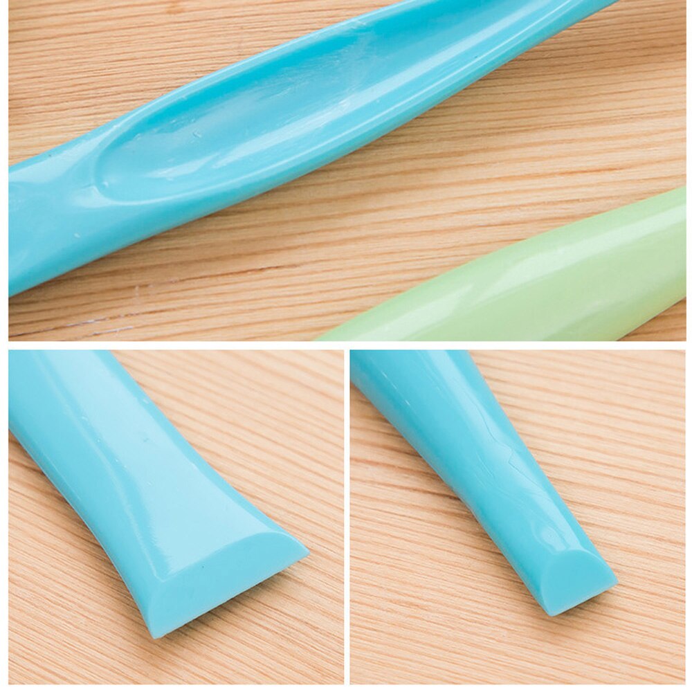 Kitchen Gas Stove Double-End Cleaning Scraper Multifunctional Decontamination Slot Scraping Small Tank Detergent Stains