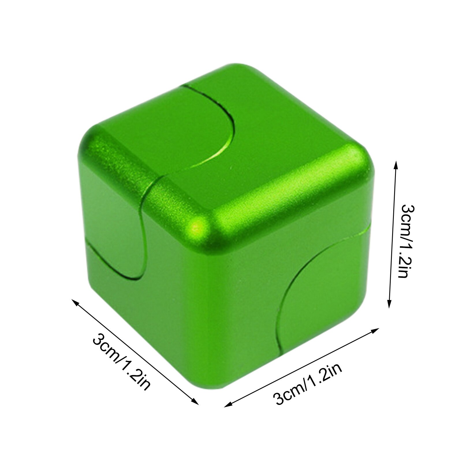 Kinderen Volwassen Decompressie Speelgoed Infinity Magische Kubus Vierkante Puzzel Speelgoed Stress Grappig Hand Game 4-In-1 spinning Speelgoed Fe