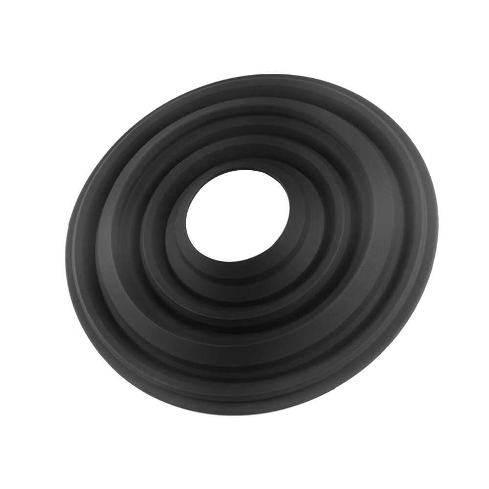 Pare-soleil universel en Silicone pour appareils photo reflex numériques prenez des Photos sans réflexion