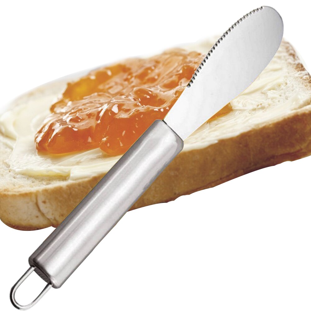 Acier inoxydable de dent de scie d'épandeur de table de spatule de beurre de coupeur de Sandwich de lame large pour des Gadgets de cuisine de fromage