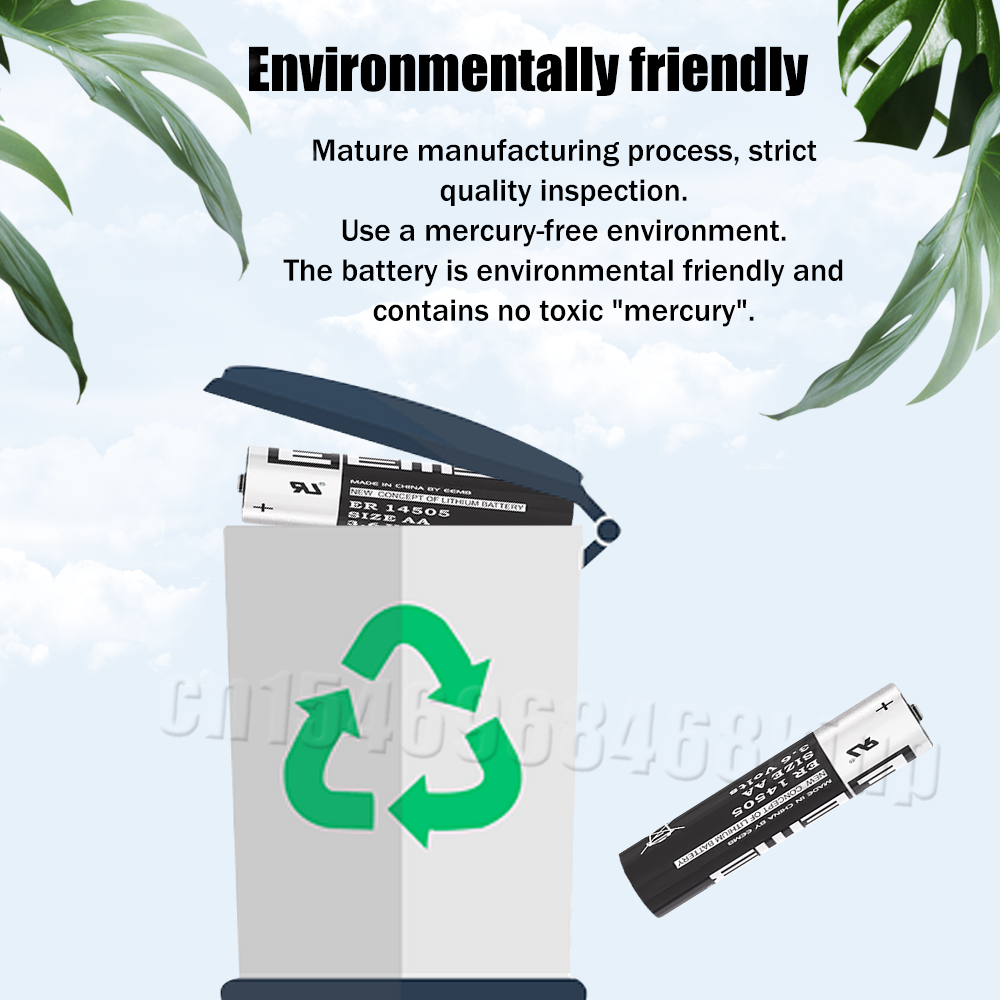 20Pcs 3.6V ER14505 14505 Aa Vervangende Lithium Batterij Voor Plc Cnc Machine Gereedschappen Water Meter Touch Screen Alarm klok Batteria