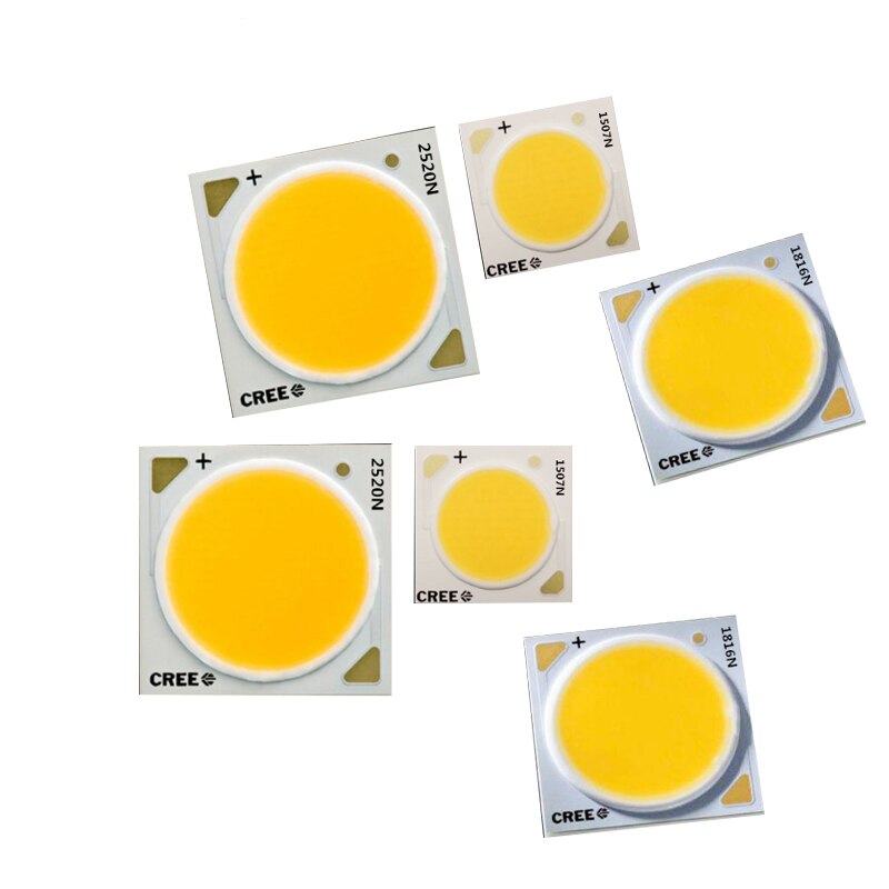 3W 5W 7W 20W 25W 30W bombilla LED COB de a bordo de alta potencia CREE LED Chip lámpara de luz proyector lámparas de luz descendente