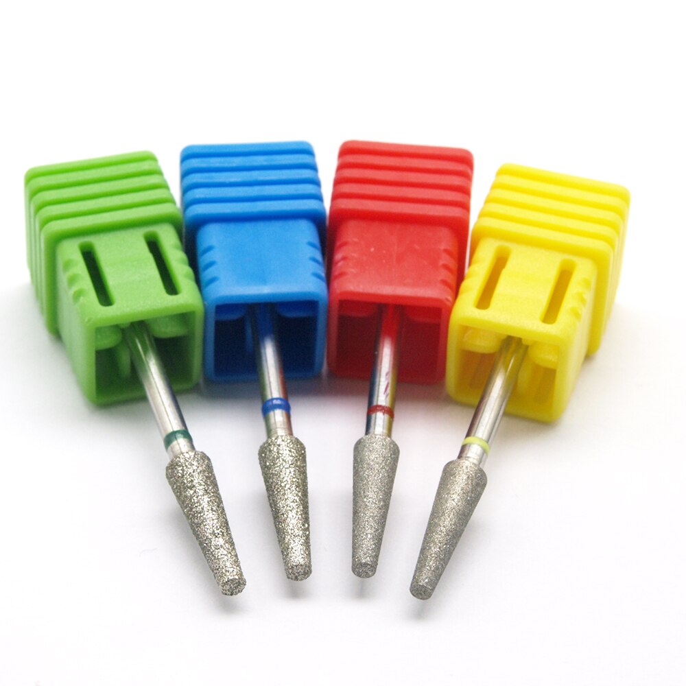 Super Diamond Rotary Burr Nail Drill Bits Milling Cutter Manicure Electric File Pedicure Machine Tools