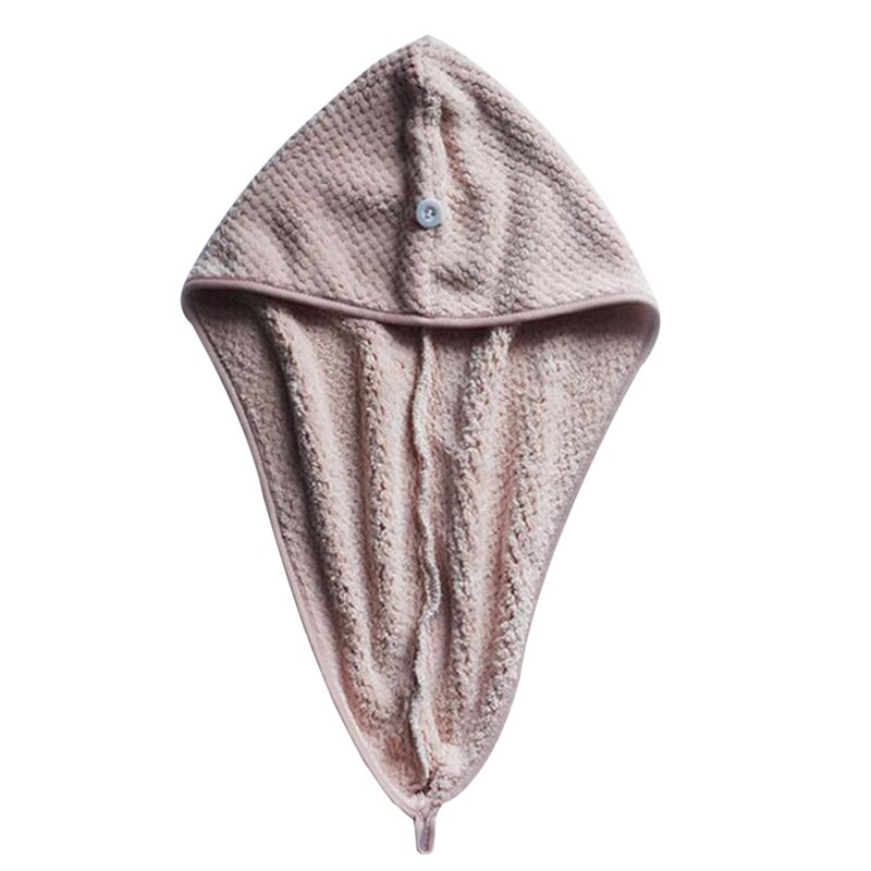 Magic Coral Fluwelen Haar Sneldrogende Droger Handdoek Bad Wrap Hoed Quick Cap Tulband Droog