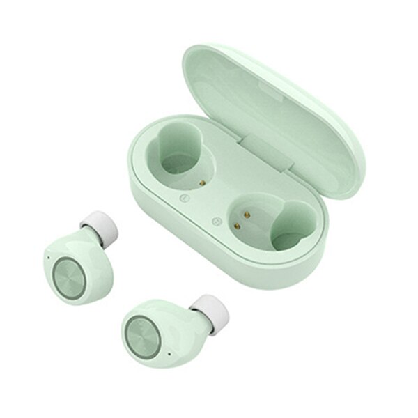 Ubeamer Беспроводные Наушник Macaron Tws Bluetooth Oortelefoon Echte Draadloze Oordopjes In-Ear Hoofdtelefoon Menselijk Headset Voor Smartphone: TW60 Green