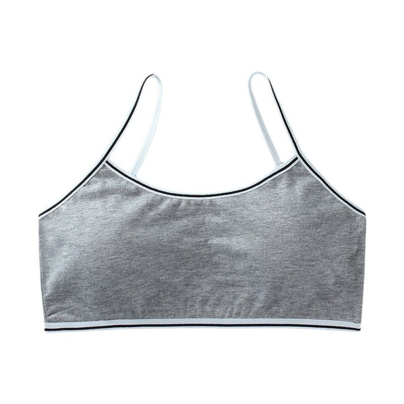 Bobo Bora-Sujetador de entrenamiento de algodón para chicas adolescentes, ropa interior sin costuras con relleno, transpirable, grande, deportivo, camisola elástica, Bralette