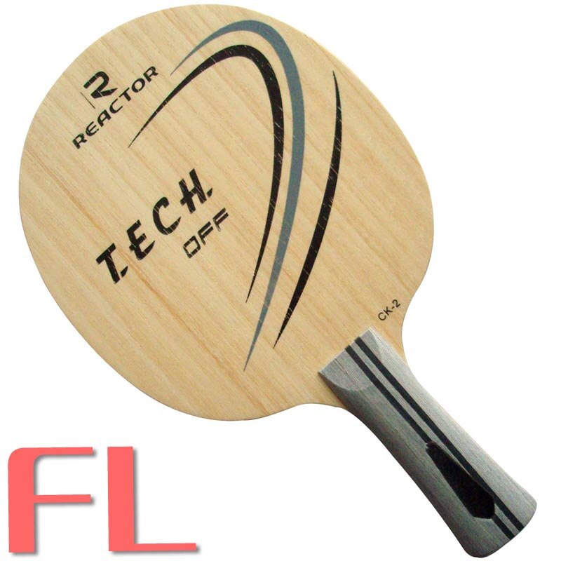 REACTOR CK-2 Table Tennis Carbon Racket Ping Pong Blade Bat Tenis De Mesa CK2 Paddle: FL  long handle